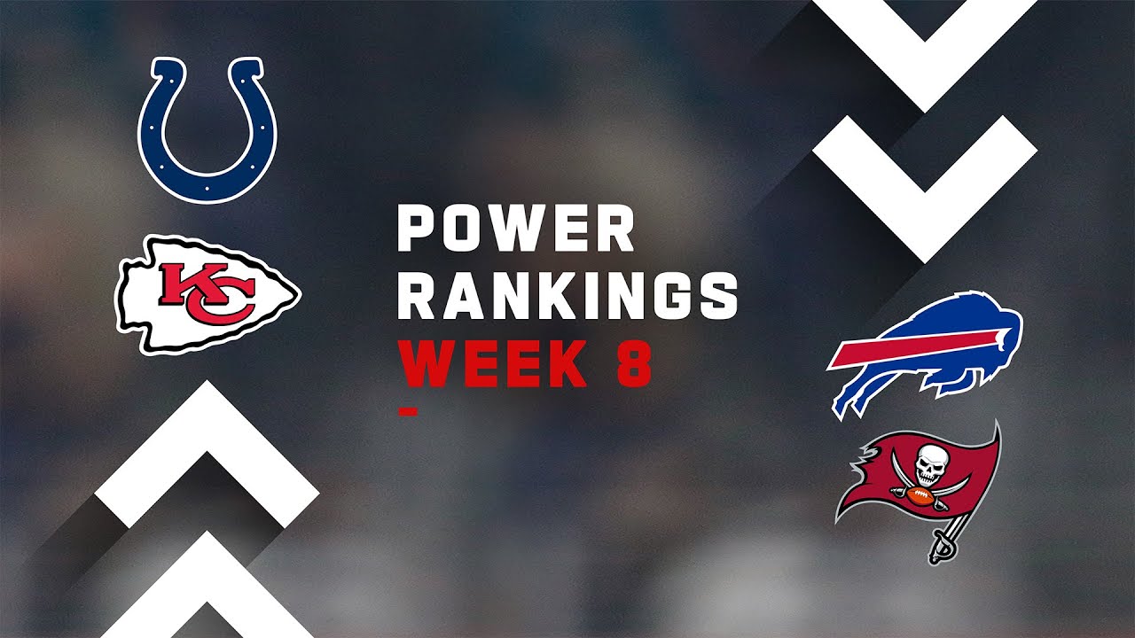 NFL Power Rankings Week 8: Lions, Colts, and Chiefs in top 5