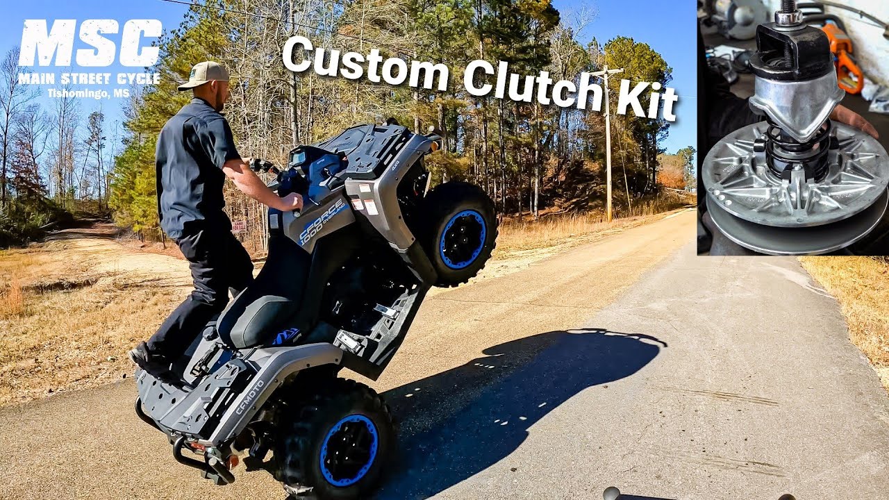 Результаты установки и тестирования комплекта сцепления CFMOTO CFORCE 1000 Overland