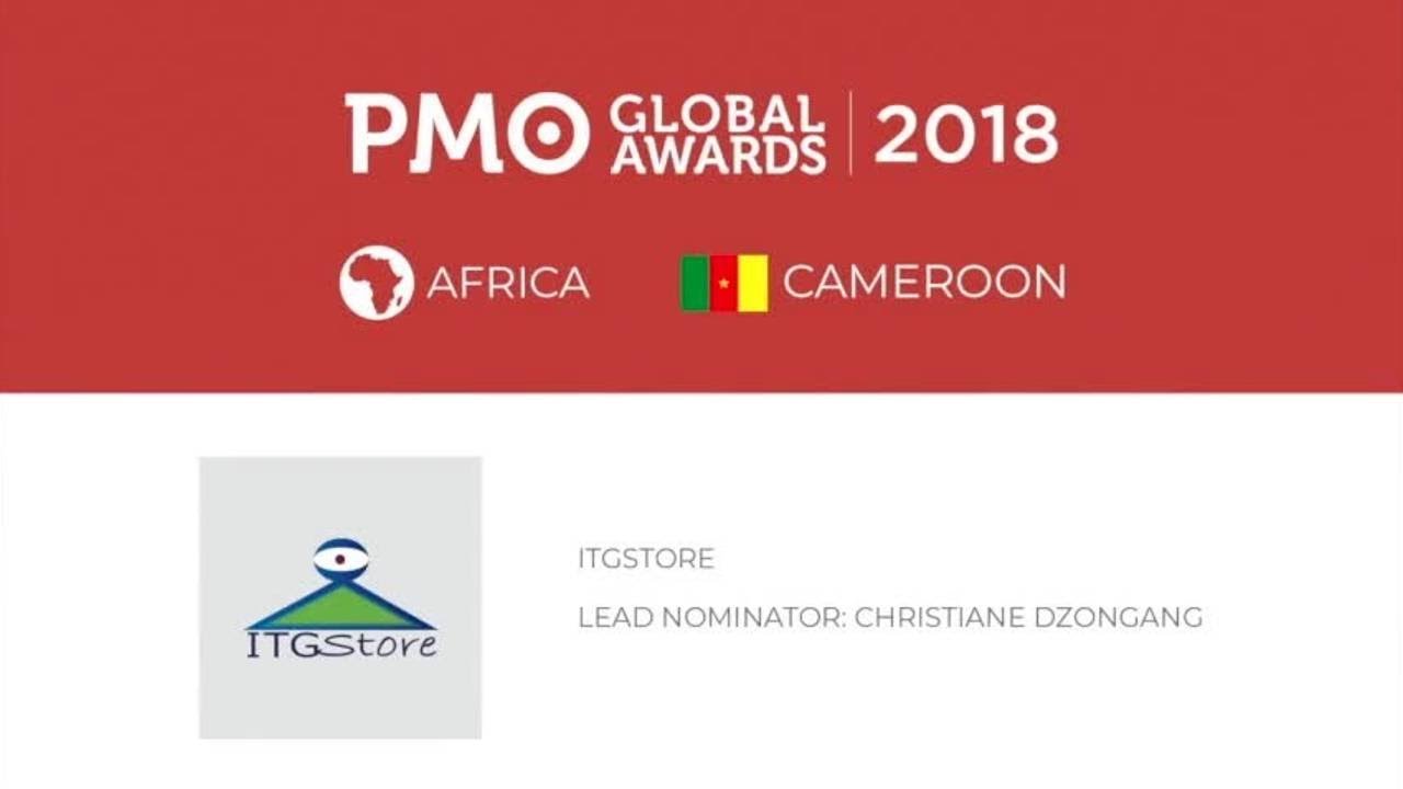 🇨🇲 ITGSTore | 2018 PMO GLOBAL AWARDS