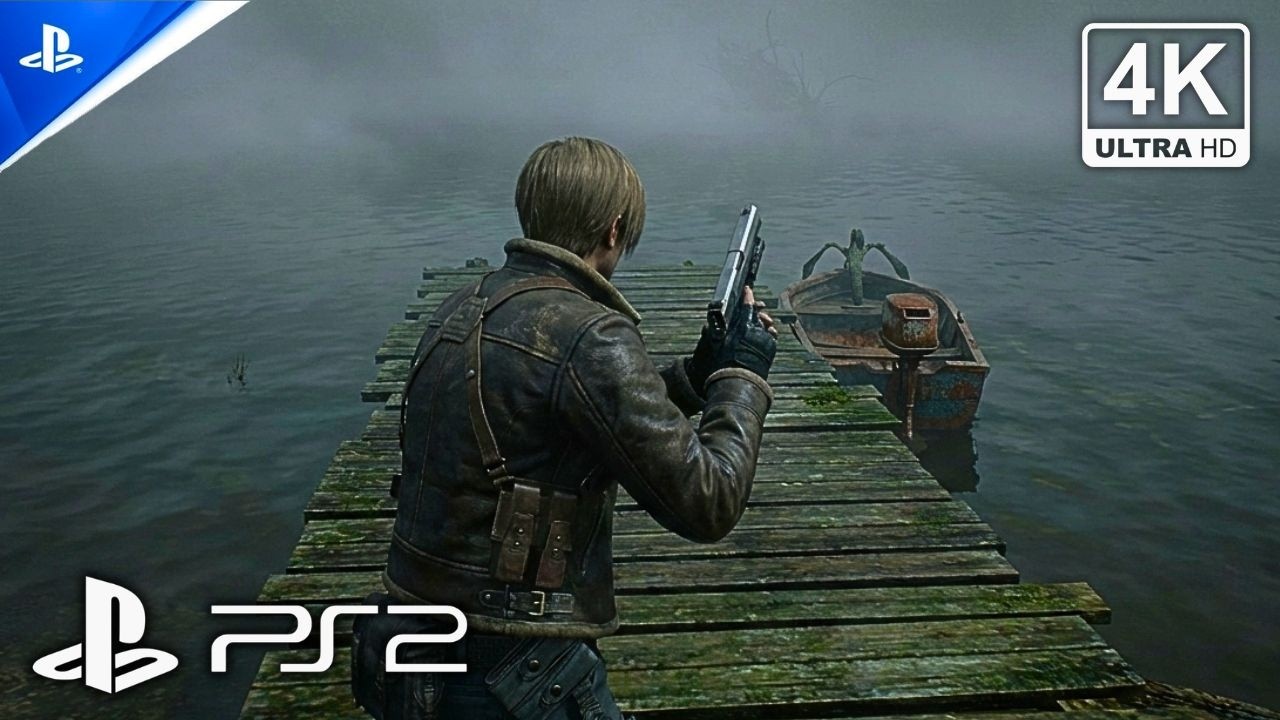 Resident Evil 4 (4K 60FPS) Del Lago: The Beast Beneath the Waves | Realistic ULTRA GRAPHICS #04