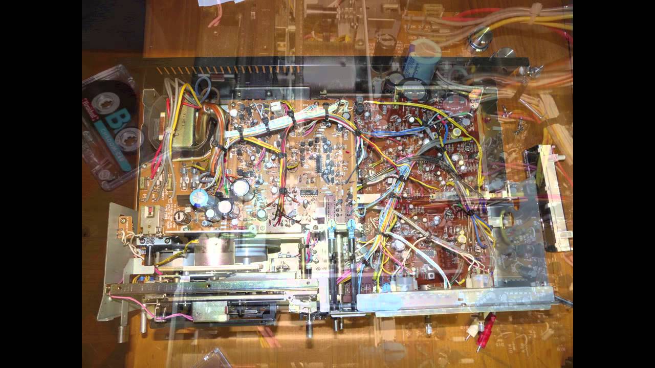 AKAI GXC-715D, Second deck which I've serviced... Part 1. (HD-720p)