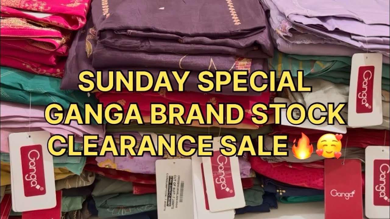 Ganga brande stock clearance sale🙏🏻🙏🏻