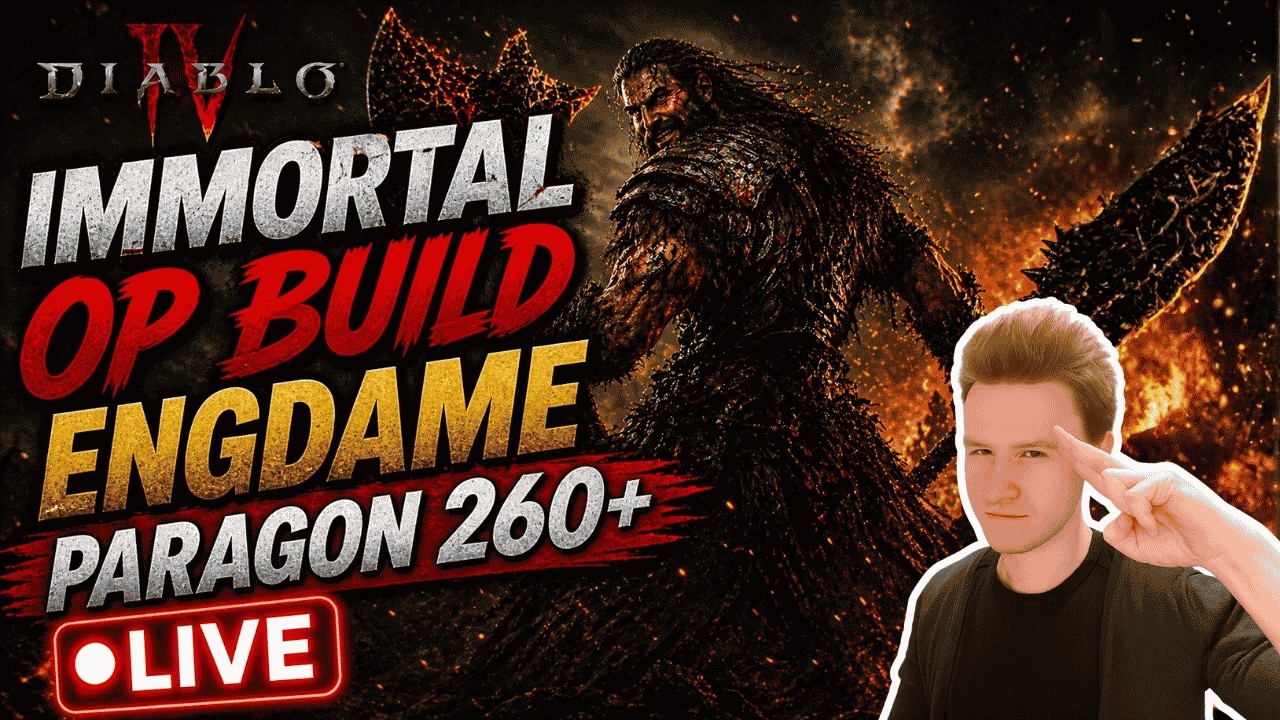 P260+ Blasting OP Speed Build - Diablo 4 LIVE