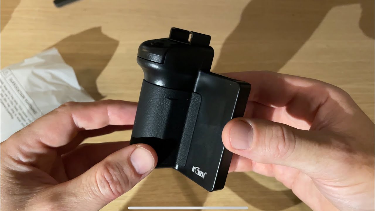 Unboxing in 4K: KIWI Photo Grip handle / tripod mount
