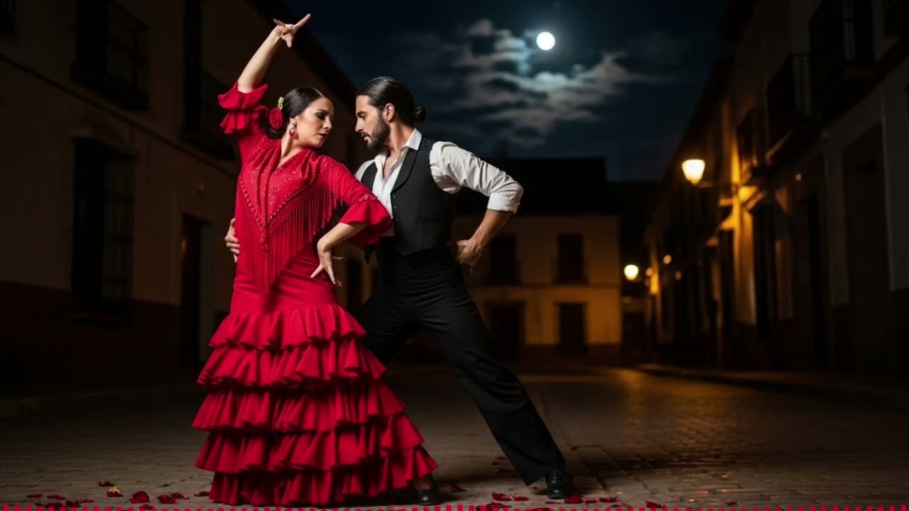 Lovers Flamenco - Dance Me Through the Night | [Romantic Flamenco Dance Song]