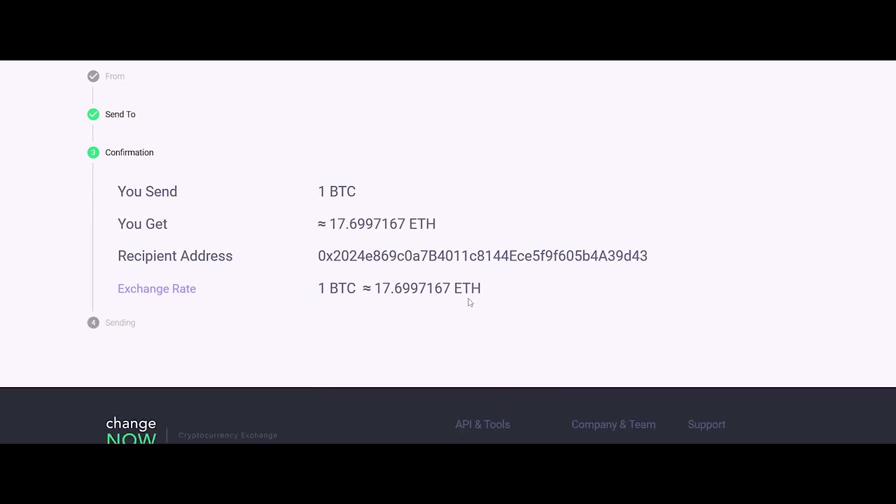 How to use ChangeNOW exchange service GUIDE