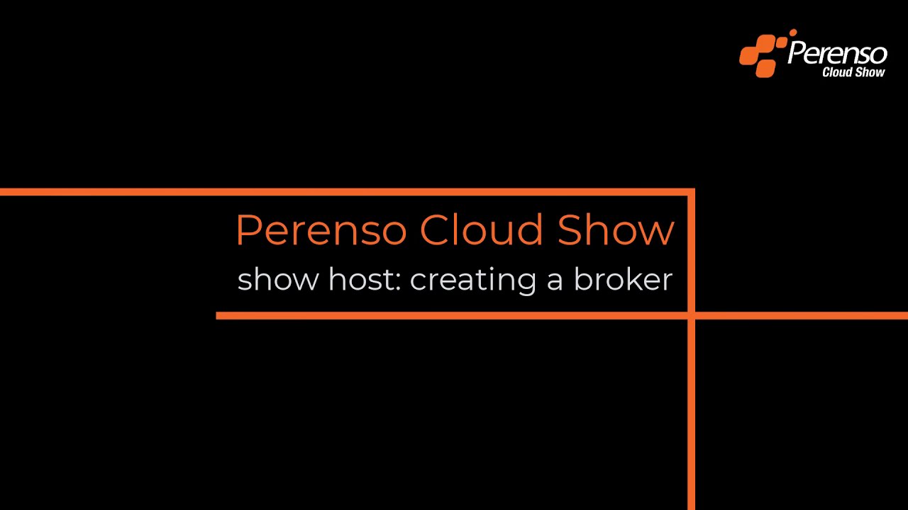 show host: creating a broker