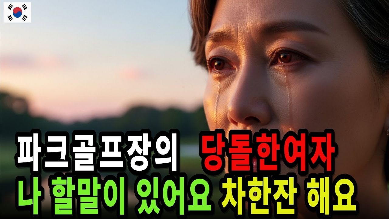 [실버사연] 파크골프 필드의 당돌한 여자 나 할말이 있어요 차한잔 해요 #중장년공감스토리 # 황혼로맨스  #시니어외로움 #노인일자리 #기초노령연금 #노후사연 #감동사연#인생후반전