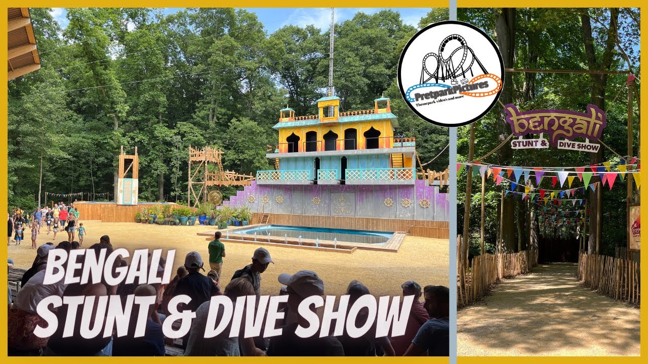 Bengali Stunt & Dive Show 2022 @Bellewaerde