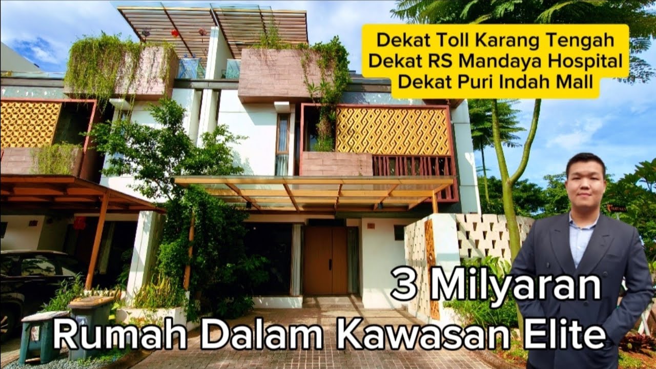 Rumah Mewah 2 Lantai Di Puri 11 Jakarta Barat Cuma 3 M an