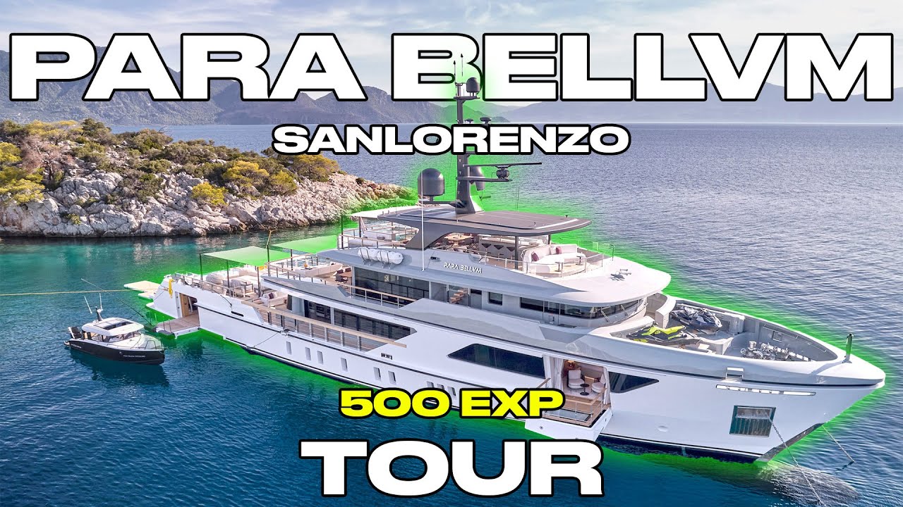2024's Most Traveled Luxury Superyacht? M/Y PARA BELLVM Tour