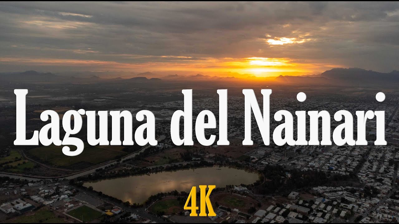 Laguna del Nainari en DRONE [4K] (Cd. Obregón) amanecer