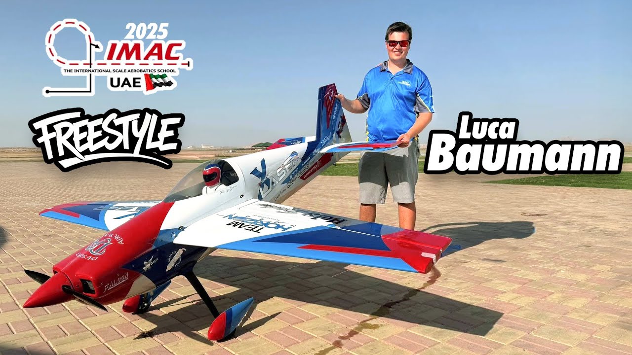 Luca Baumann Freestyle Flight &ndash; Extreme Flight Lazer | IMAC UAE 2025