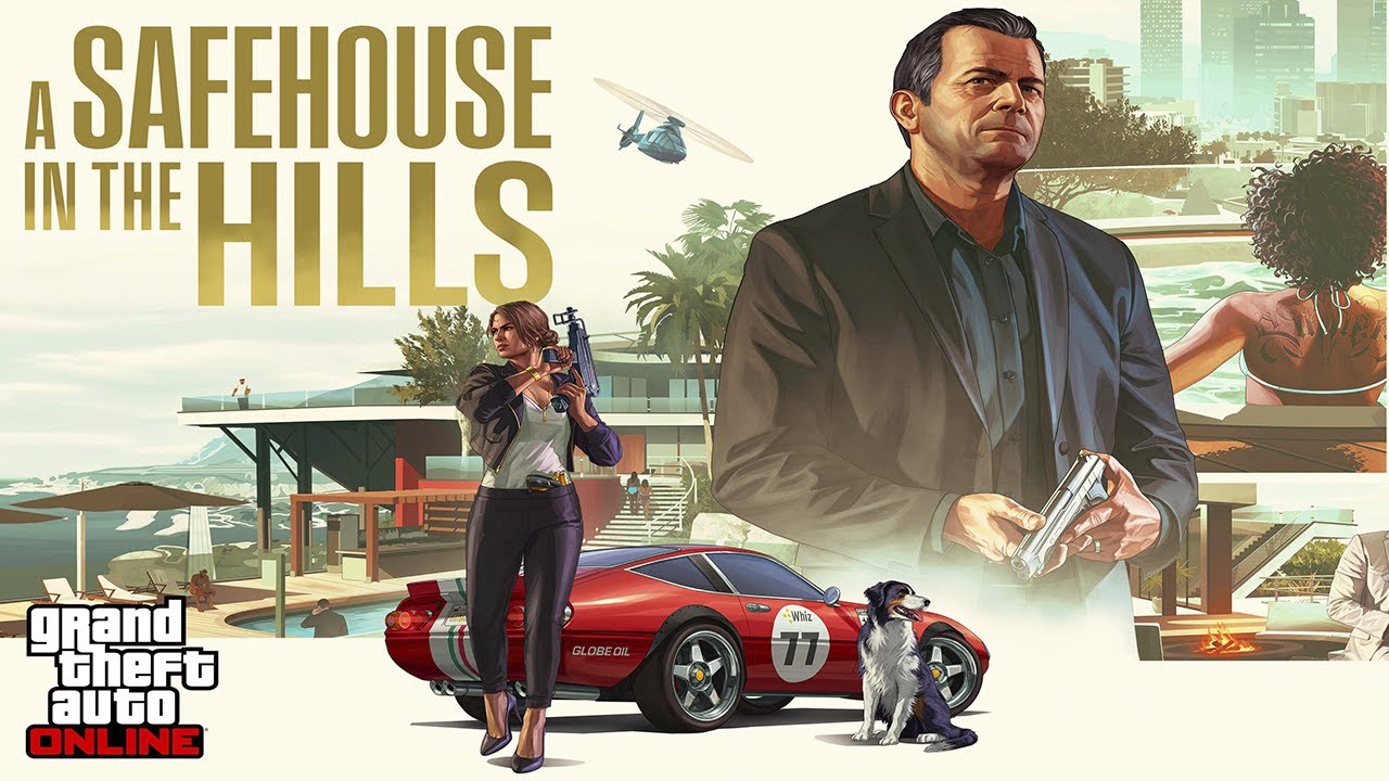 A VOLTA DE MICHAEL - A MAIOR E MAIS INSANA DLC DA HISTÓRIA DO GTA ONLINE - A SAFEHOUSE IN THE HILLS