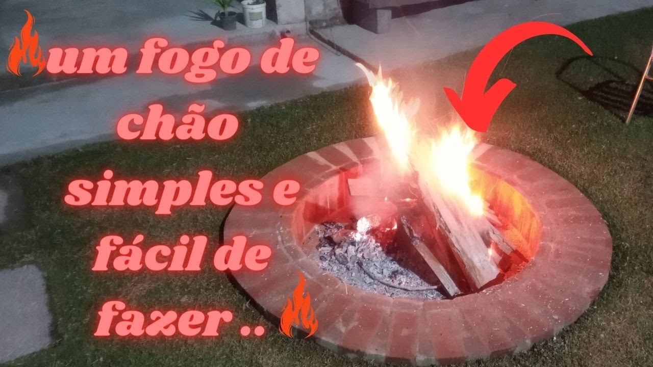 fogo de chão - passo a passo(simples e pratico)