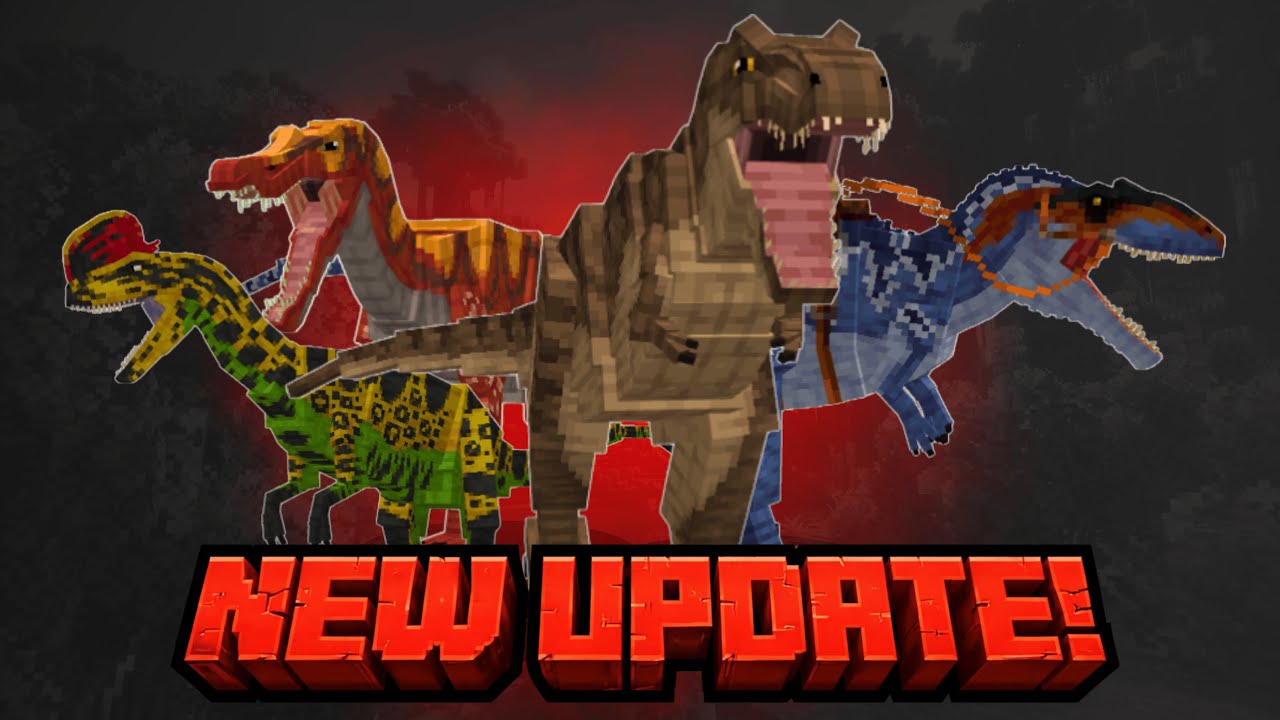 DINOSAUR'S TIME NEW UPDATE IS A MASTERPIECE - Minecraft Showcase