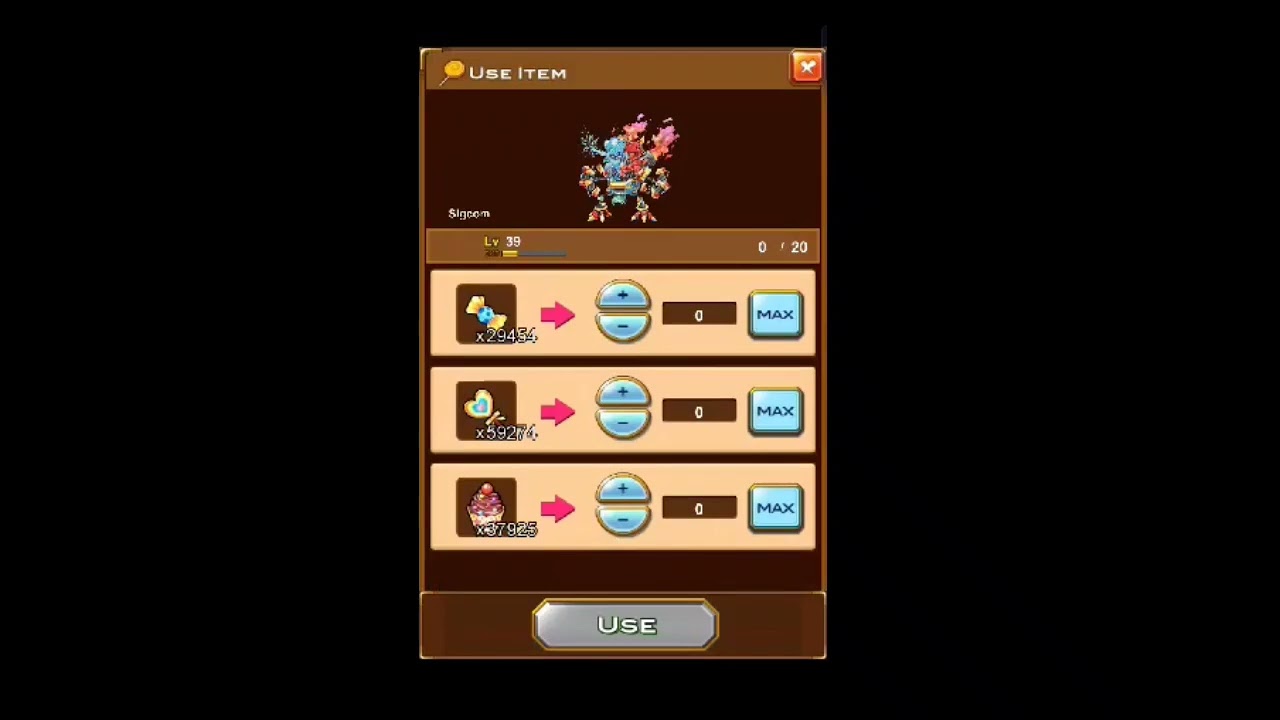 Ultra evolution of Sigcobinith in bulu monster.
