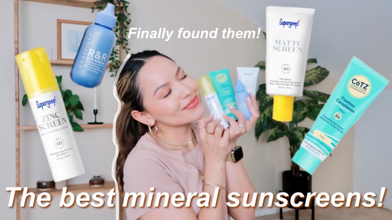 BEST Sunscreen For Your Skin Type | Best Sunscreens for Summer | Best Mineral Sunscreens | Skincare