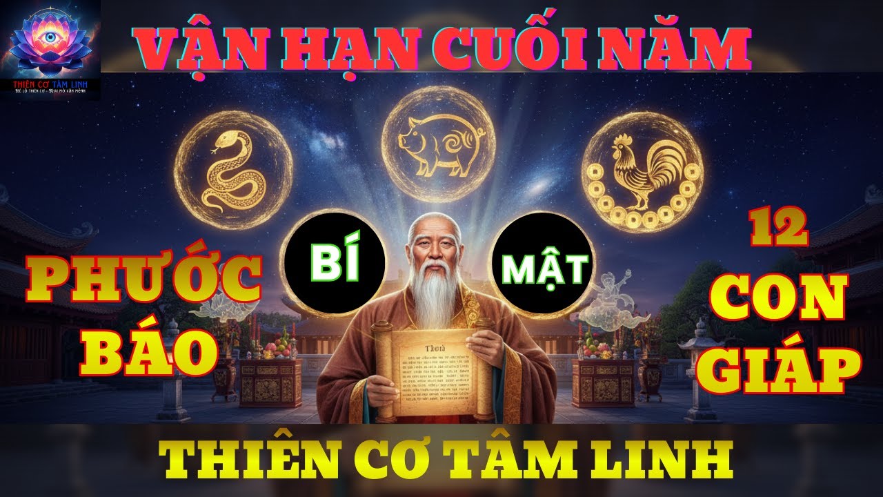 THIÊN CƠ TÂM LINH : NĂM 2026 - VẬN HẠN CUỐI NĂM & Bí Mật Phước Báu
