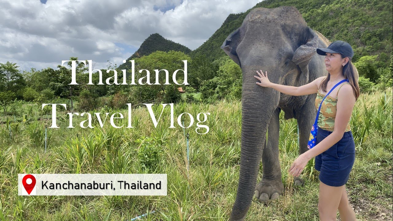 THAILAND VLOG PART 2: Kanchanaburi Elephant World Experience | Madzzz Wanderlust