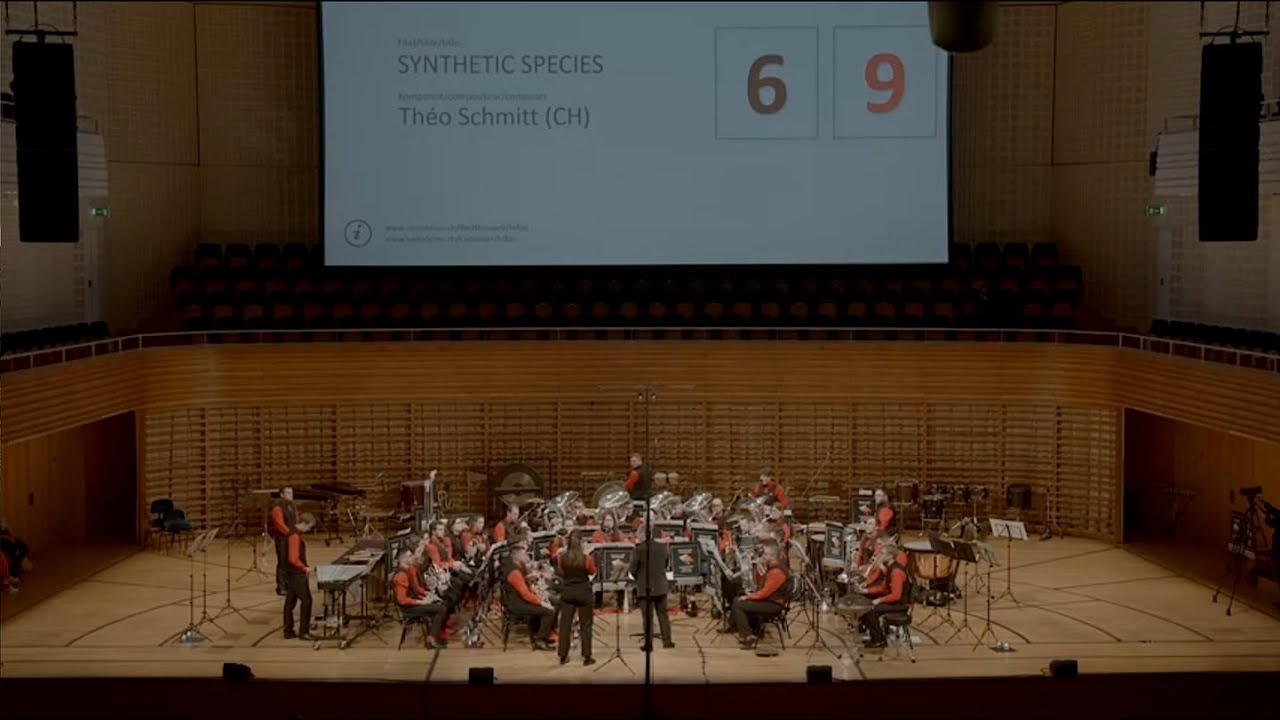 Synthetic Species by Théo Schmitt | EC Mélodia | Swiss Brass Band Competition 2023