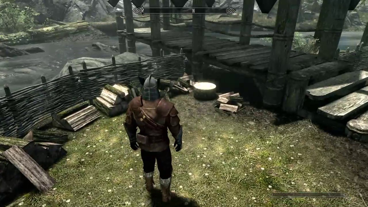 Skyrim How To Get Free Lumber/Sawn Logs