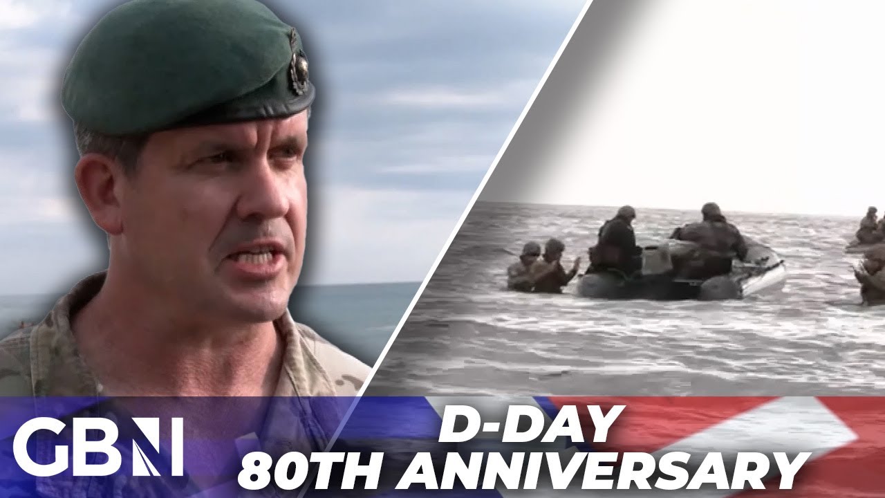 Royal Marines honour 'GREATEST military achievement of all time' on 80th D-Day Anniversary