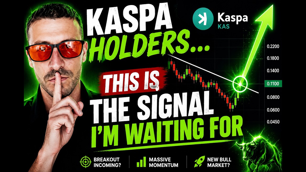 HODLERZY KASPA... TO SYGNAŁ, NA KT&Oacute;RY CZEKAM