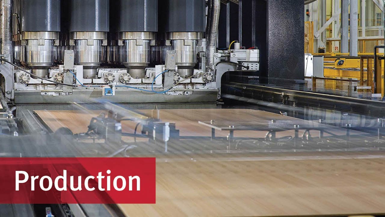 EGGER Flooring Production