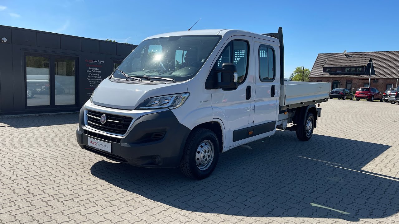 Fiat Ducato Pritsche Doppelk. 33 130 L4 2HD 6-Sitzer