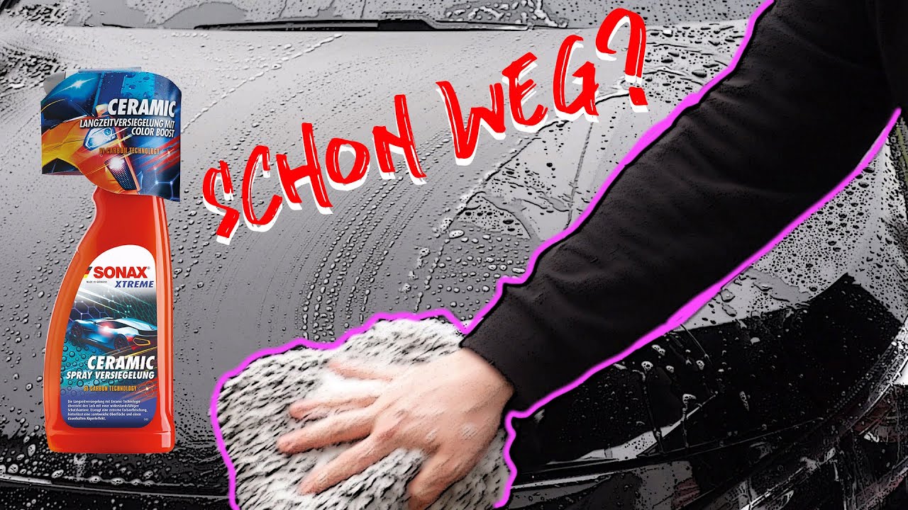 Ist die Sonax Ceramic Spray Versiegelung schon runter? // Das 2te Update // 2 Wochen Später