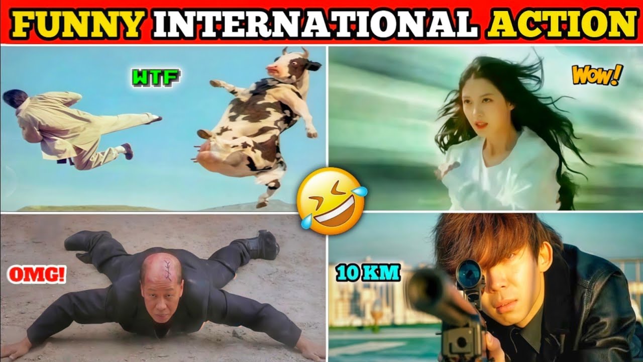 International Movies Funny Action Scene | Hollywood वाले भी कम नहीं 🤣