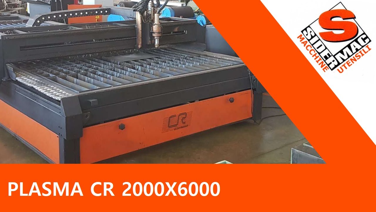Plasma CR 2000x6000 (Sidermac Machine Tools)