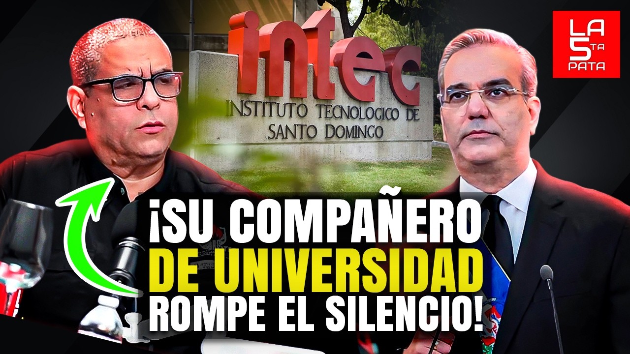 ¡Ingeniero Revela Lo Que Abinader le Hizo cuando eran Estudiantes!