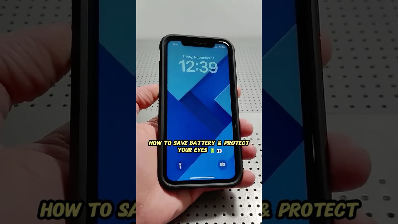 Why Dark Mode Saves Battery & Protects Your Eyes (Smartphone Hack)