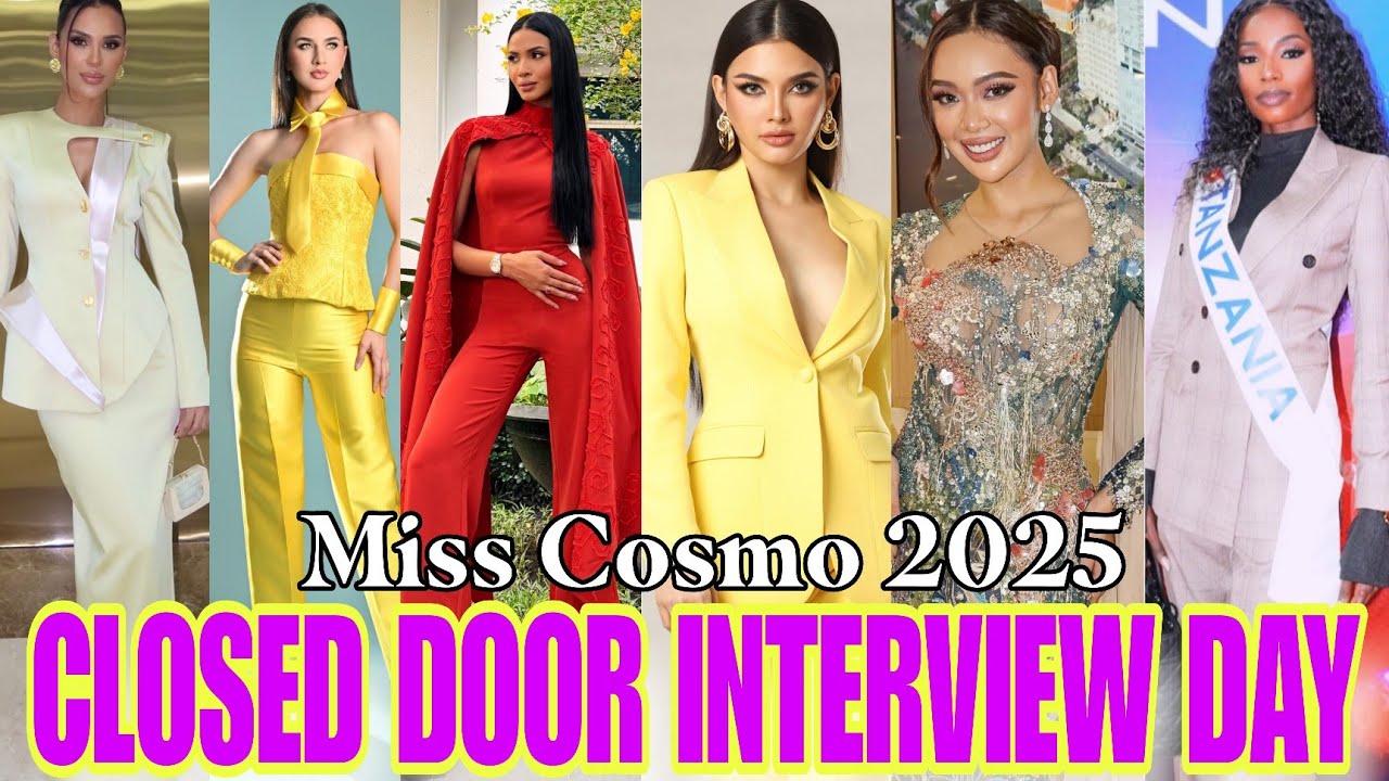 MISS COSMO 2025 CLOSED DOOR INTERVIEW DAY IN VIETNAM 🇻🇳 
