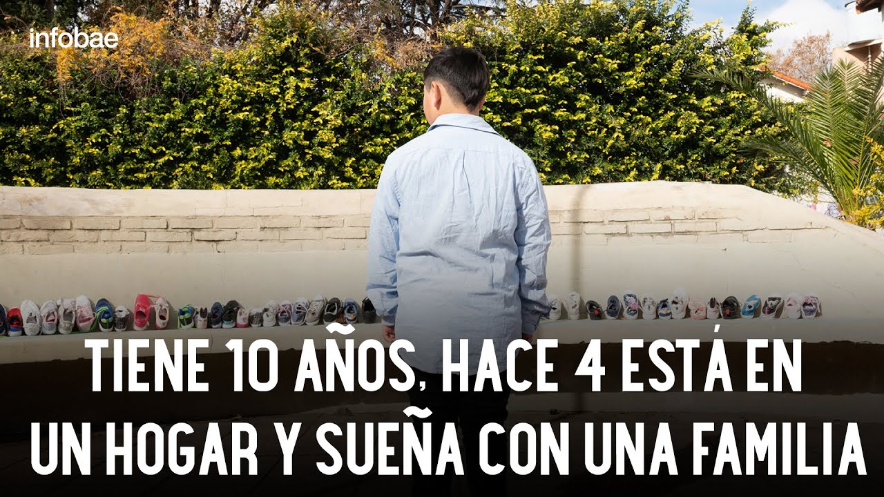 El deseo de Agustín: tiene 10 años y sueña con vivir en familia, jugar con hermanos y una abuela