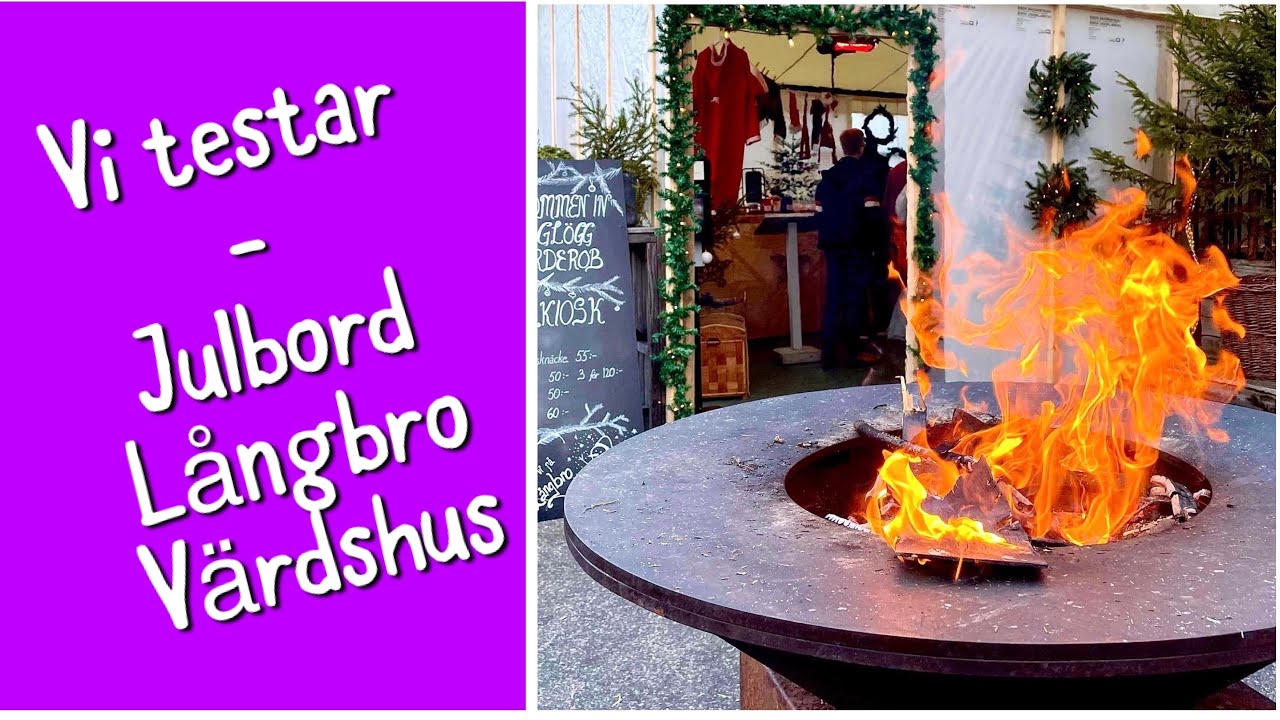 Vi testar julbordet p&aring; L&aring;ngbro V&auml;rdshus 2021