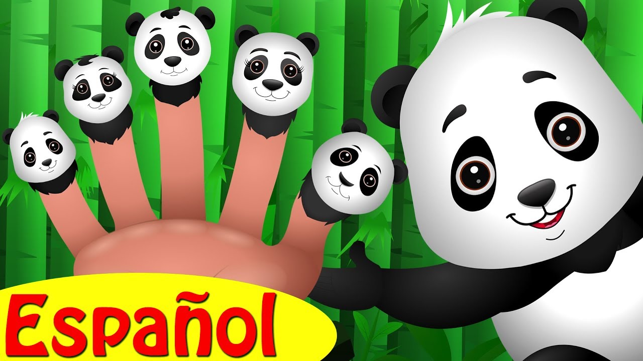 Familia Dedo Panda (Panda Finger Family) | Canciones de Animales de Familia Dedo | ChuChu TV