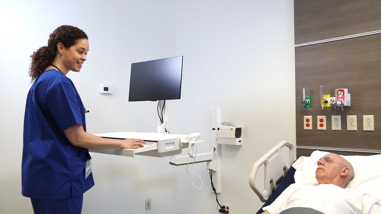Foster Nurse-Patient Connections with the CareFit Combo System from Ergotron