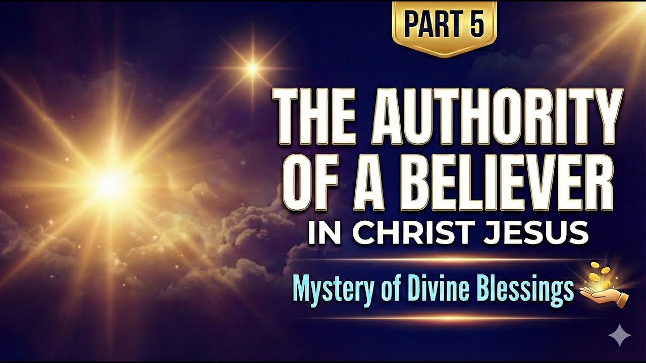 55: Part 5 -The Authority of a Believer in Christ Jesus | Mystery of Diving Blessings