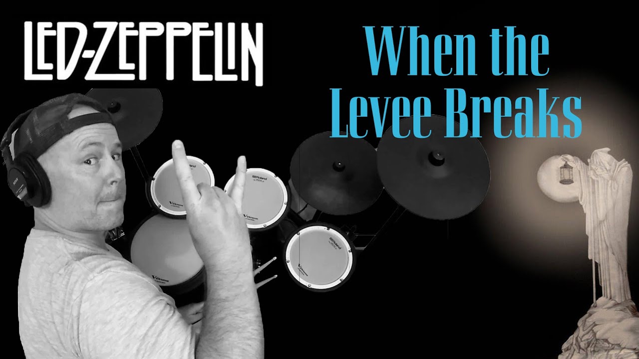 WHEN THE LEVEE BREAKS | Led Zeppelin | Drum Cover (Free Drumeo Trial) Roland TD-17KVX E-Kit🥁