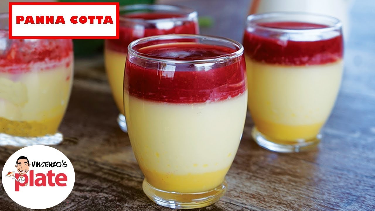 AUTHENTIC PANNA COTTA RECIPE | How to make Strawberry Panna Cotta