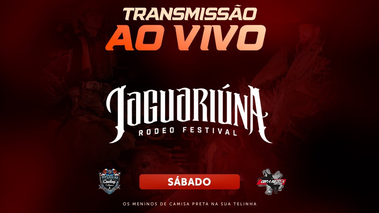 JAGUARI&Uacute;NA-SP 2025 | S&Aacute;BADO (AO VIVO)