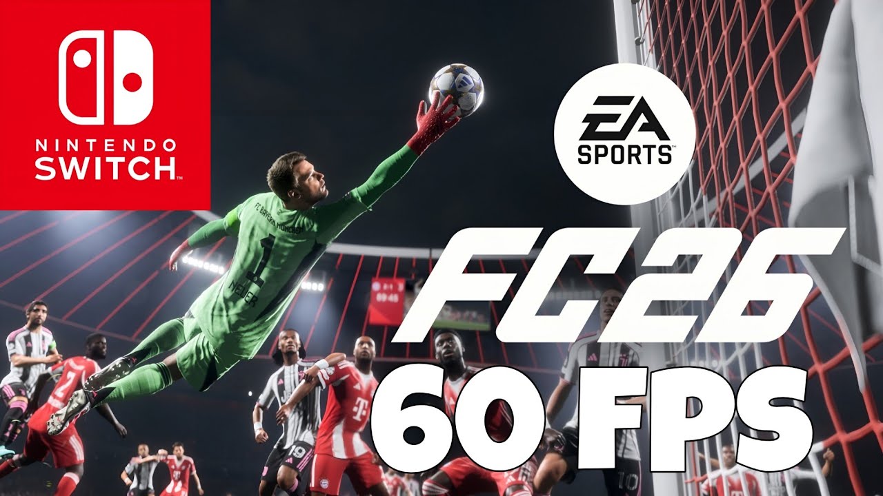 COMO COLOCAR O EA SPORTS 26 A 60 FPS NO NINTENDO SWITCH