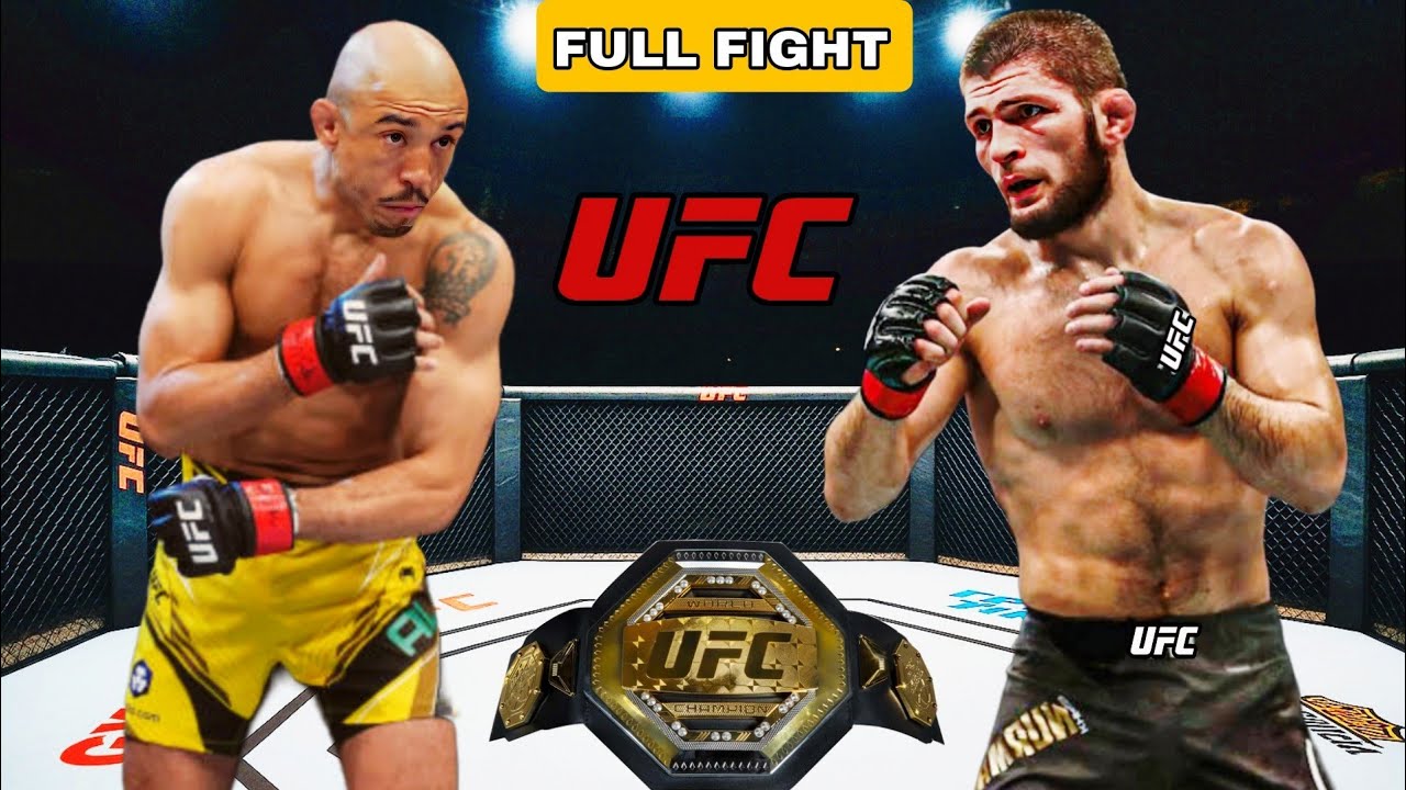Хабиб Нурмагомедов против Хосе Альдо. - UFC. Большой и сложный бой.