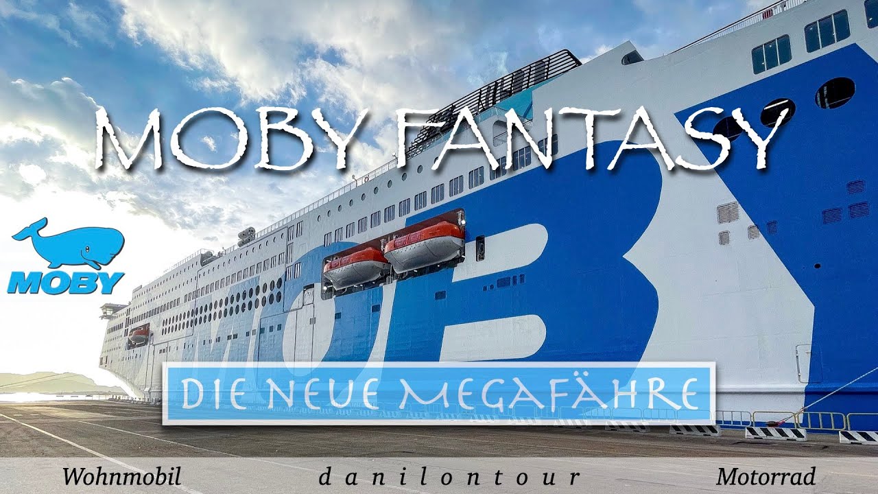Neue MEGA FÄHRE von Moby Lines 