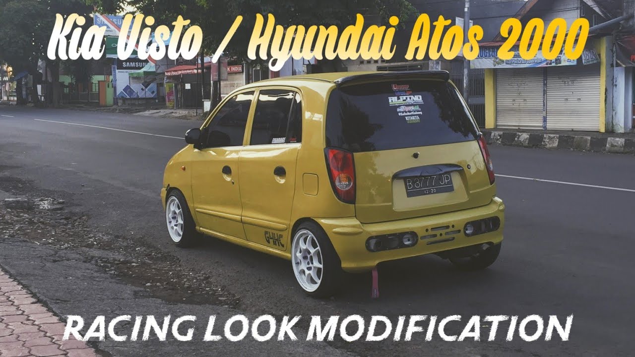 Kia Visto / Hyundai Atos simple modification | racing look | shoot on iPhone 7+ |