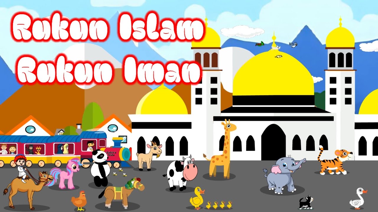 Lagu Anak Islami - 5 Rukun Islam dan 6 Rukun Iman | 2 Lagu Anak Islami Terpopuler