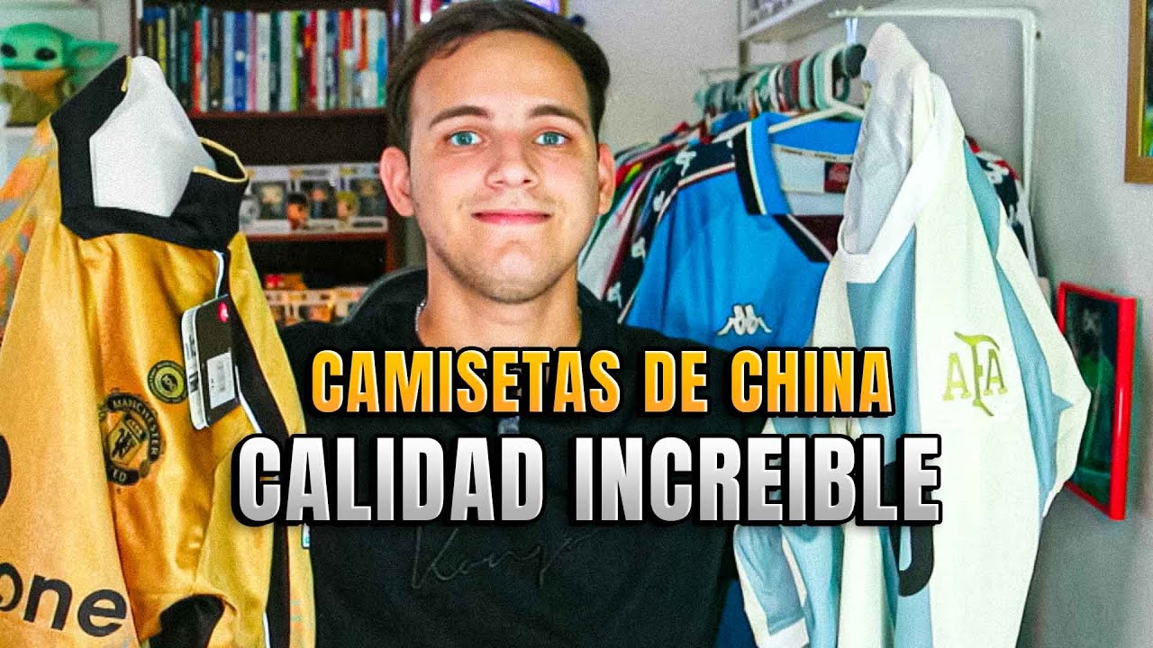 COMPRAR CAMISETAS EN CHINA DE CALIDAD ORIGINAL ES POSIBLE! I UNBOXING #KITGG